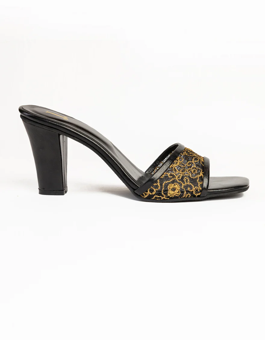 BLACK NET CHAPPAL | JLFWC-25-1290 FB/ROSEY PINK-1 - Image 2