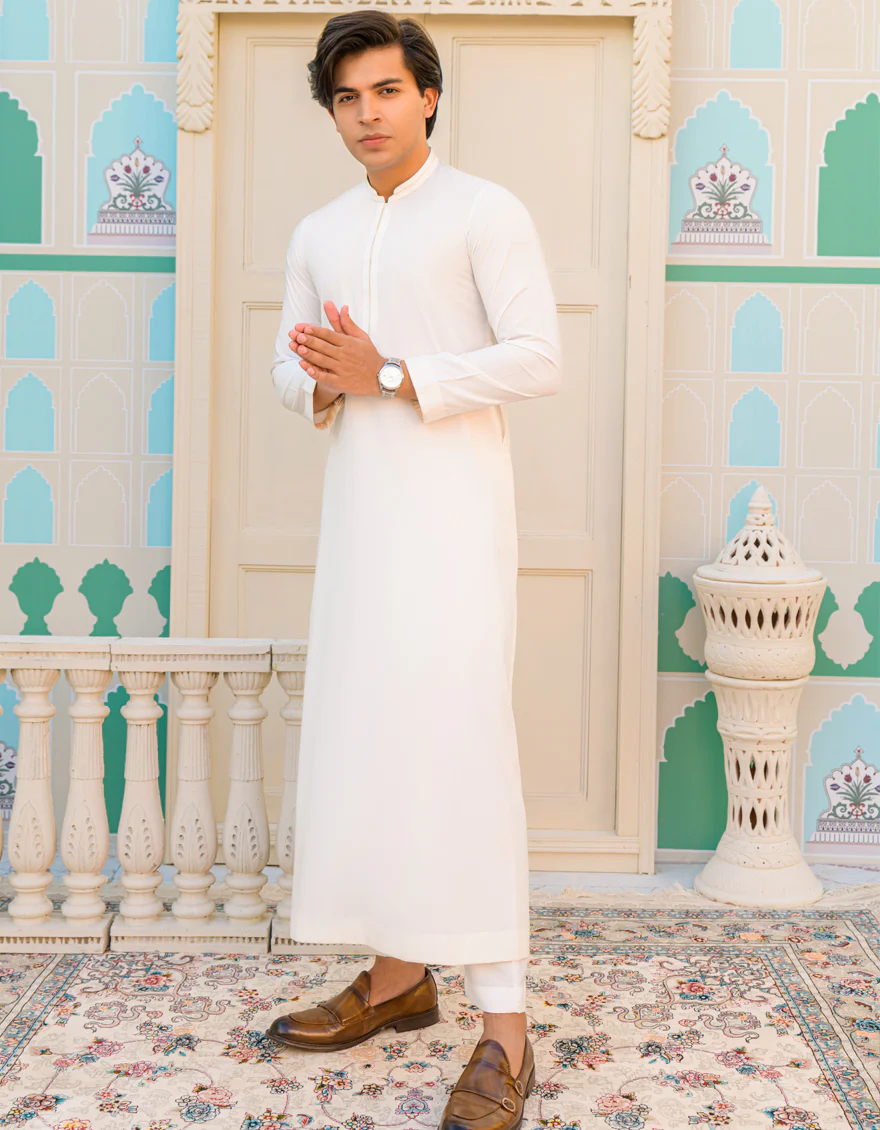 OFF WHITE BLENDED JUBBA | JT-JUBBA-US-43238/A23/JJ1003-CL