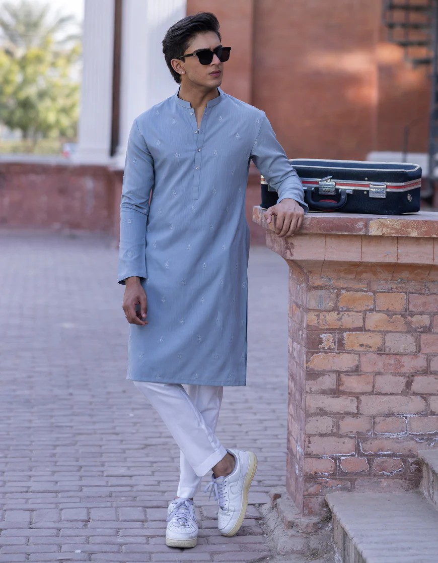 PALE BLENDED KURTA | JTK-A-US-34322/S23/JJ8717-SF