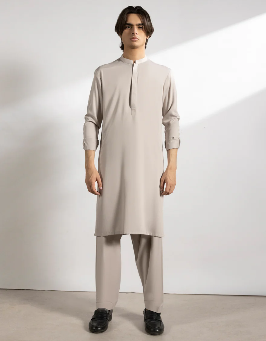 FAWN BLENDED KAMEEZ SHALWAR | JTKS-A-50252/S25/JJ9860-PN