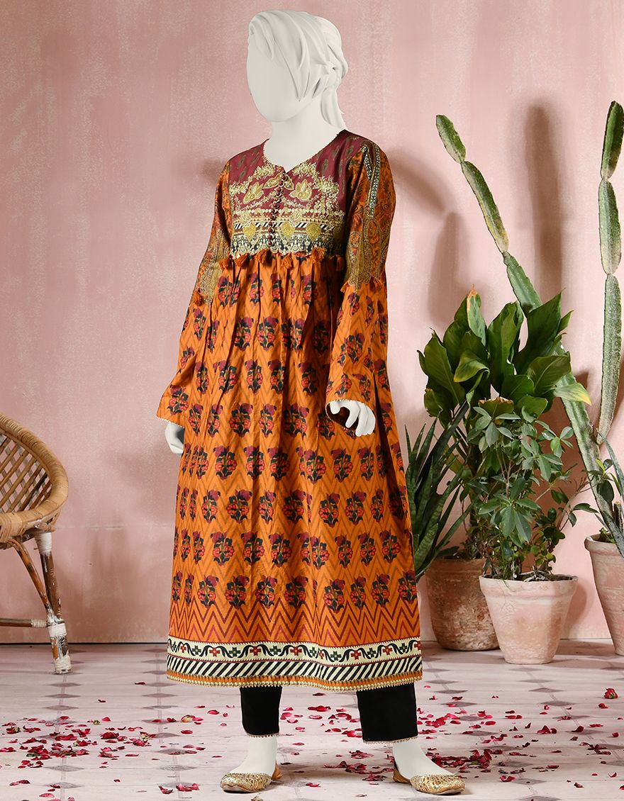 CHROME CAMBRIC KURTI | JYGK-S-JJTK-US-22-038 FB/FF-035