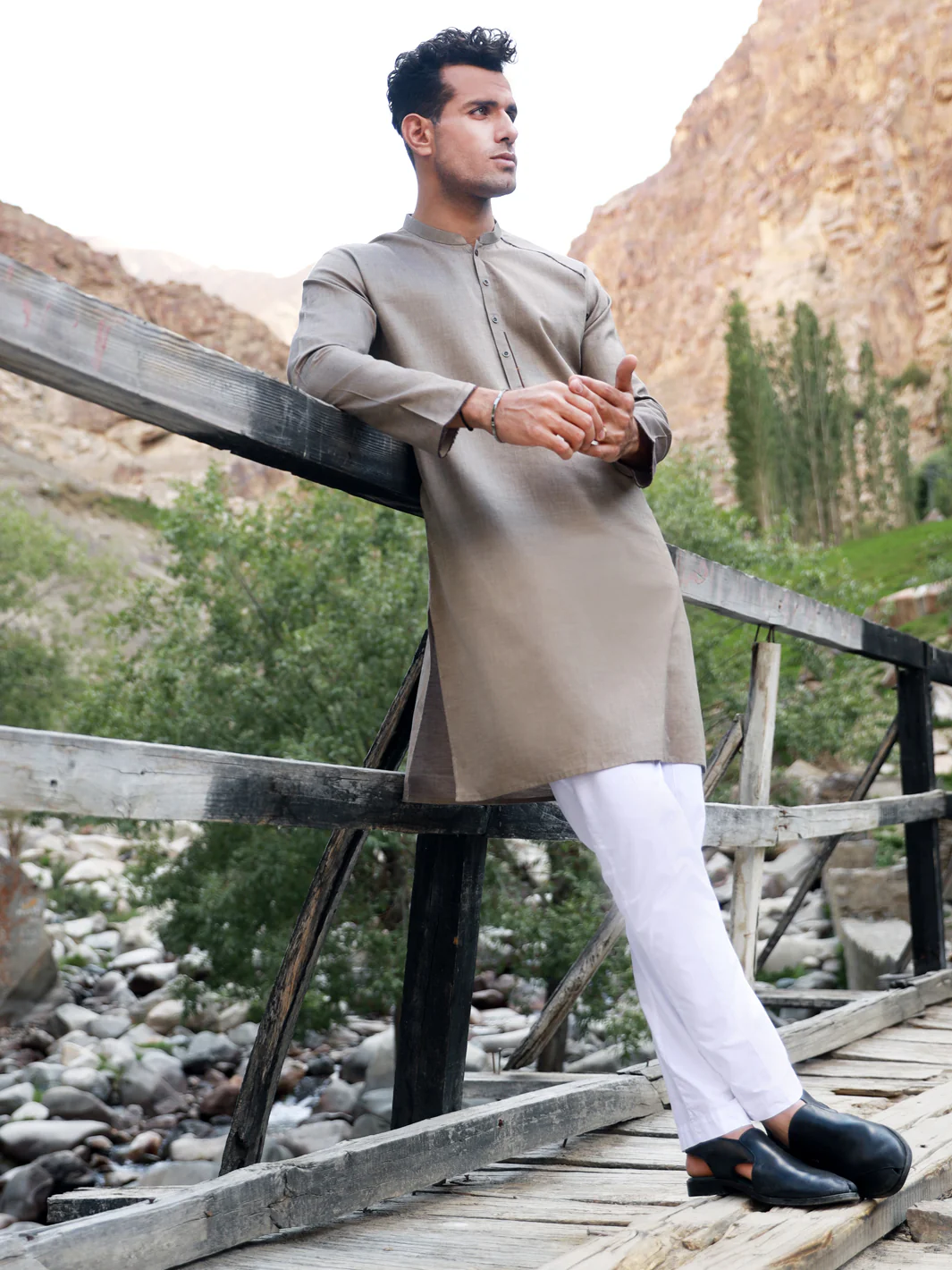 OLIVE KURTA | AL-K-1026/AM-924-1B