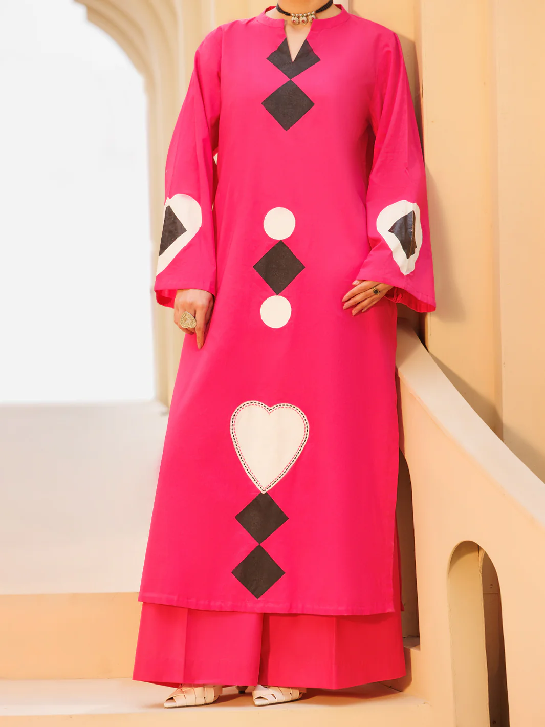 FUCHSIA LAWN 2PC STITCHED | AL-2PS-LKS-1164//FB-1164A