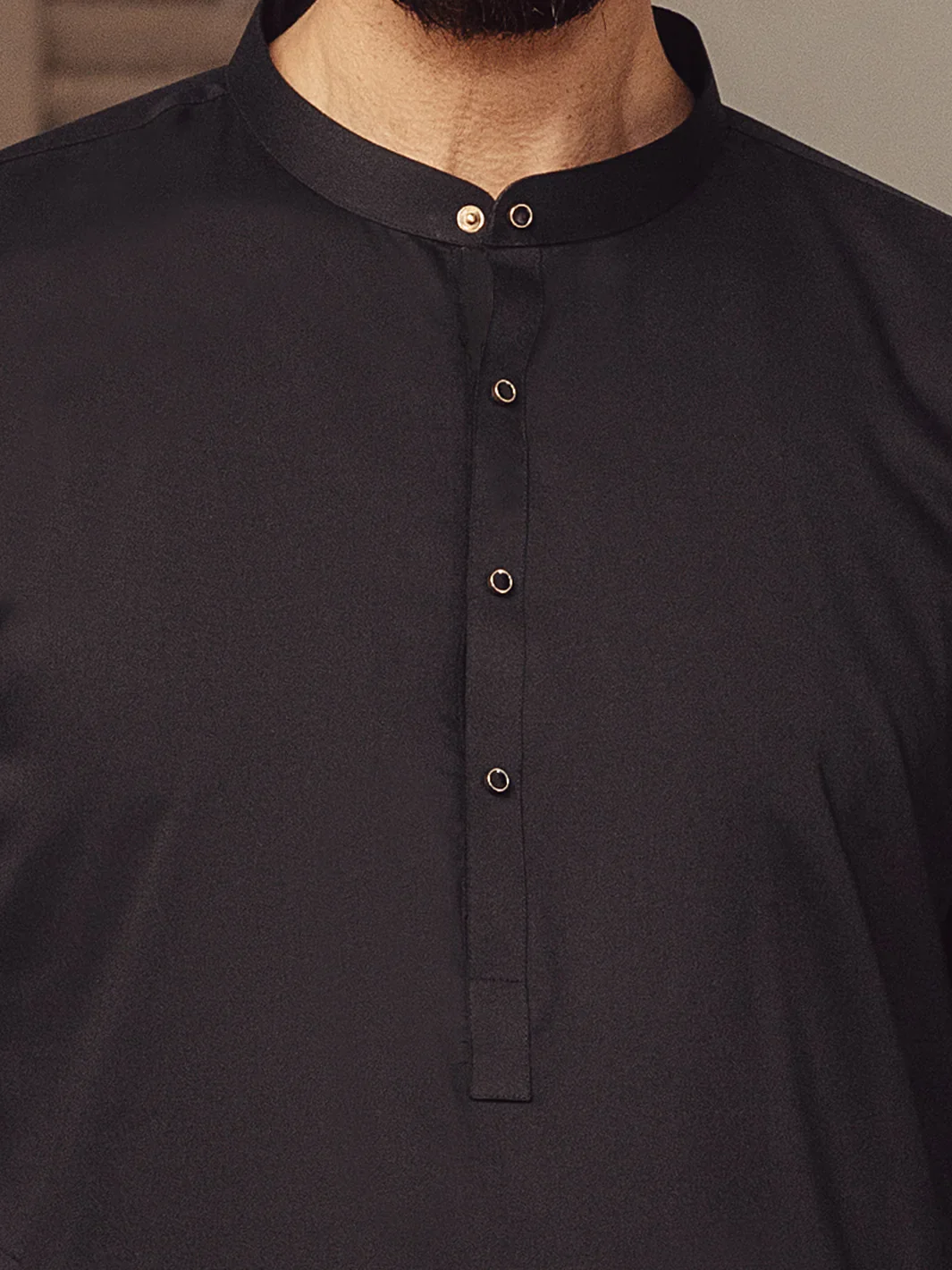 BLACK KAMEEZ SHALWAR | ALET-KS-3014-R1/AM-6354D - Image 3