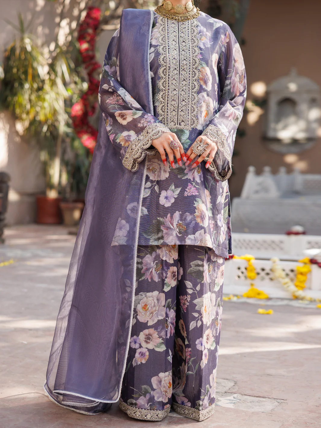 PURPLE 3PC STITCHED | ALP-3PS-2172/S FB-2172A