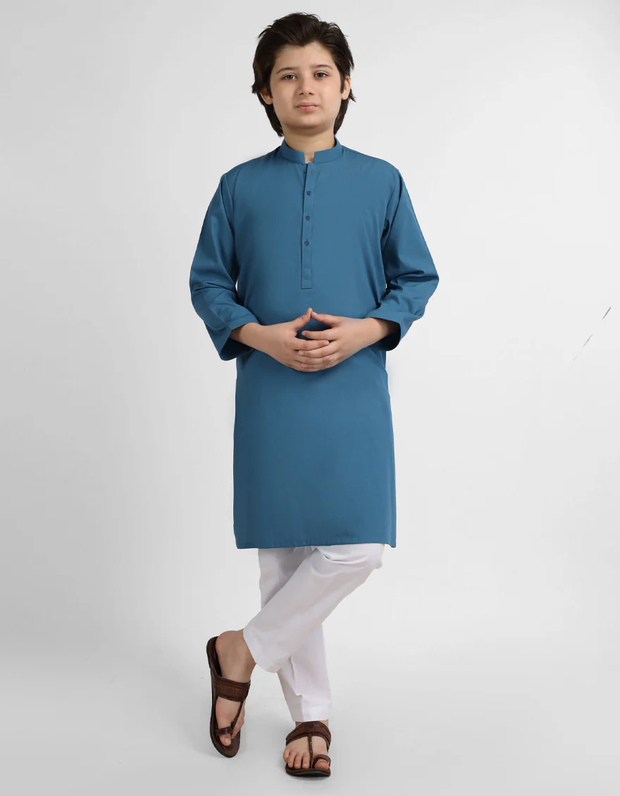 TEAL BLUE KURTA | JCK-A-90591/S26/JJ10951-PN