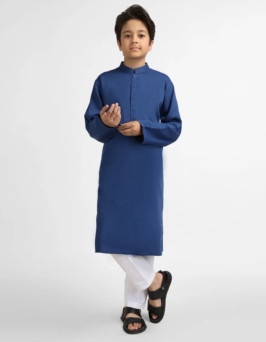 DARK BLUE KURTA | JCK-A-90594/S26/JJ10737-CL