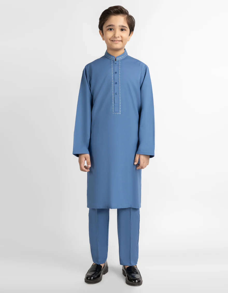 BLUE KURTA TROUSERS | JCKP-A-39710/S26/JJ10883-SF
