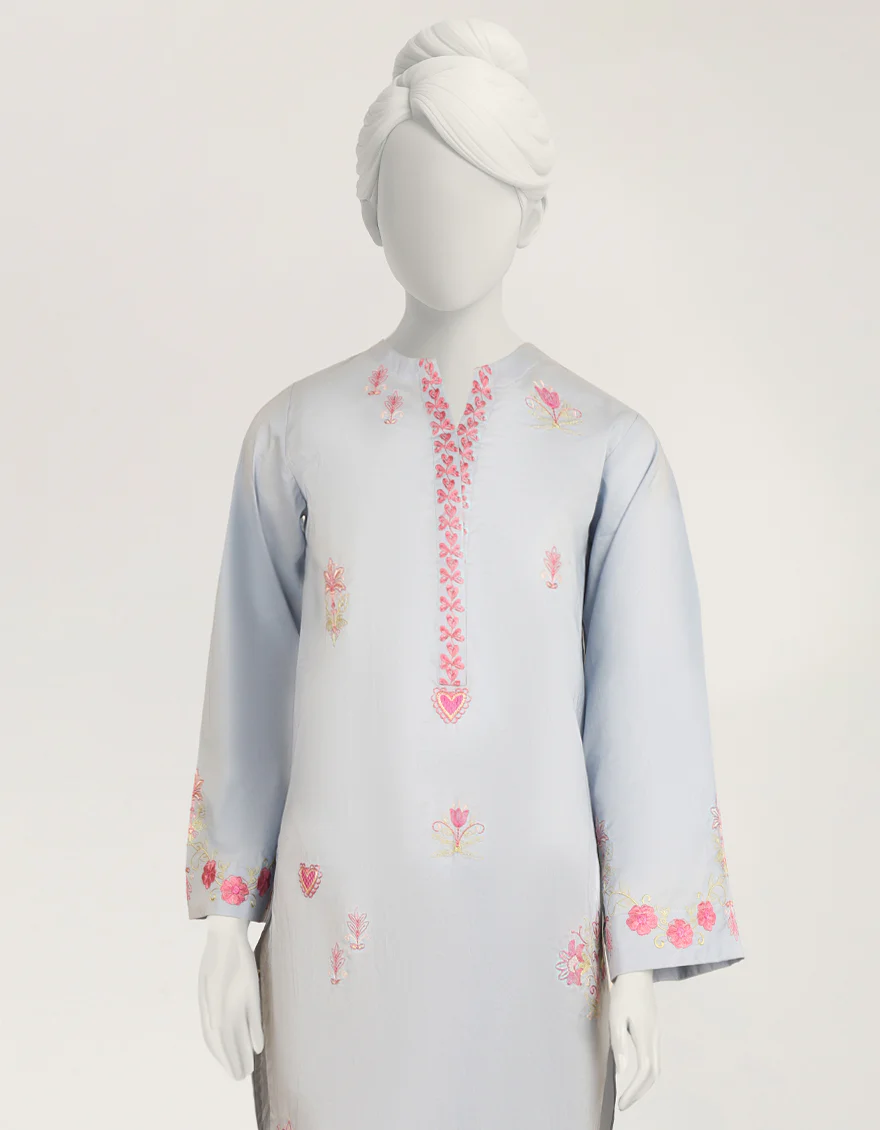 BLUE LAWN 2PC STITCHED | JGK-S-JTST-26-4159 FB/CHARRY BLOOM-3 - Image 2