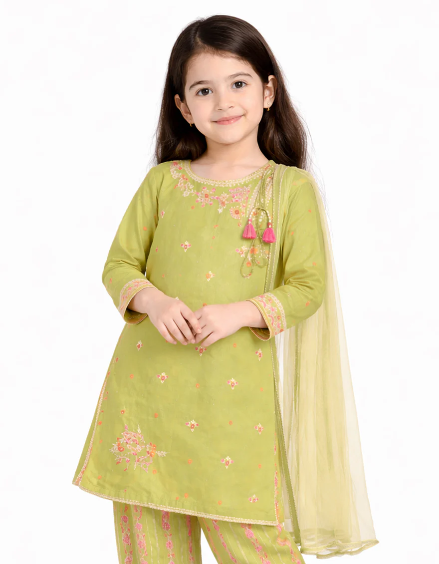 GREEN LAWN 3PC STITCHED | JGKL-S-JGF-26-1949 FB/SHIREEN-04 - Image 2