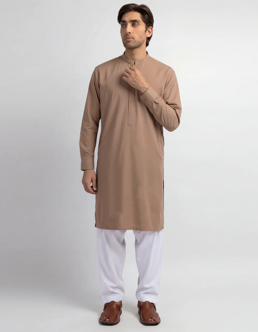 BROWN KURTA | JJK-A-90586/S26/JJ10906-CL