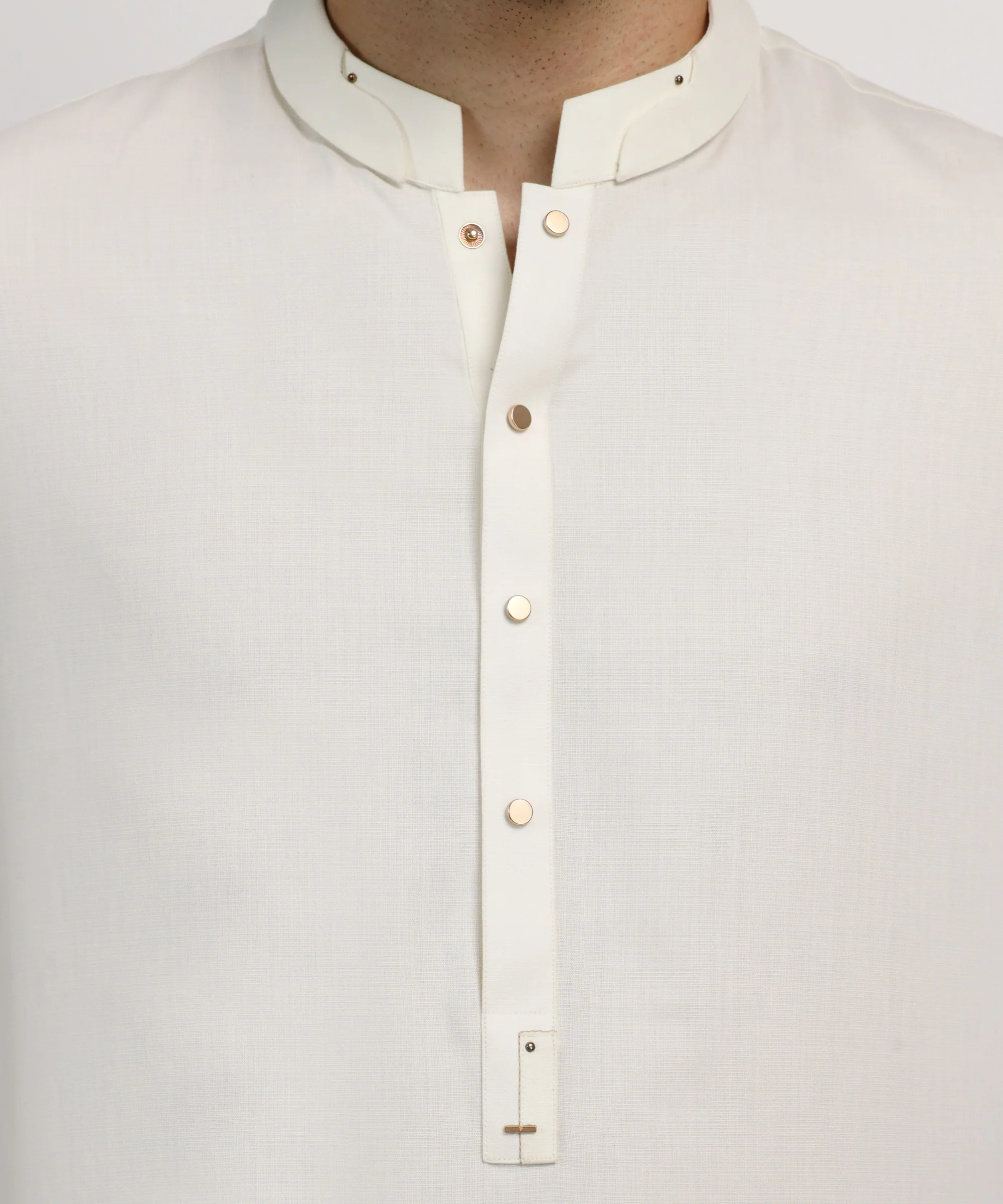 OFF WHITE KURTA TROUSERS | JJKP-A-60049/S26/10867-CL - Image 3