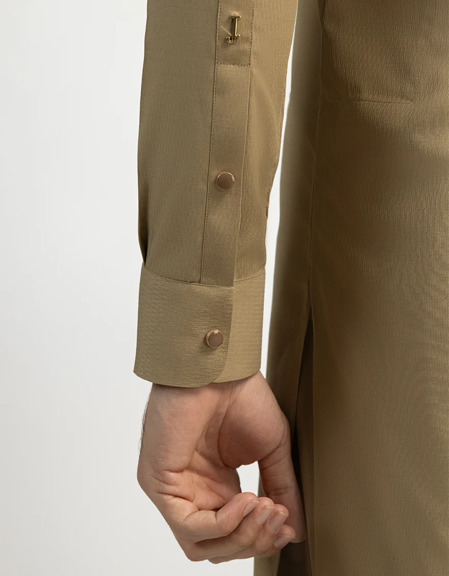 BROWN KAMEEZ SHALWAR | JJKS-A-47661/S26/JJ10664-CL - Image 4