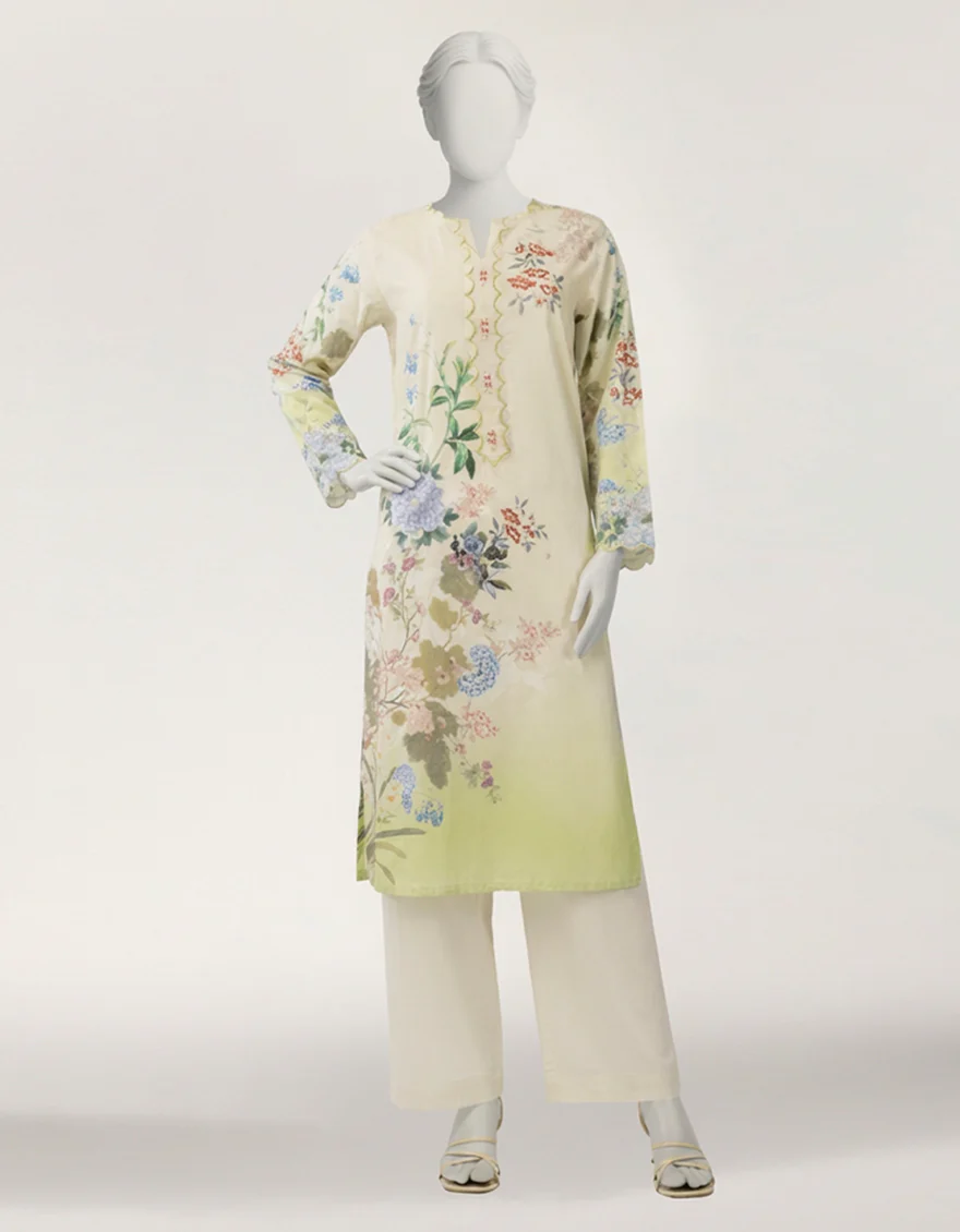 MULTICOLOR LAWN KURTI | JJLK-S-JSS-26-644 FB/BLOSSOM-01