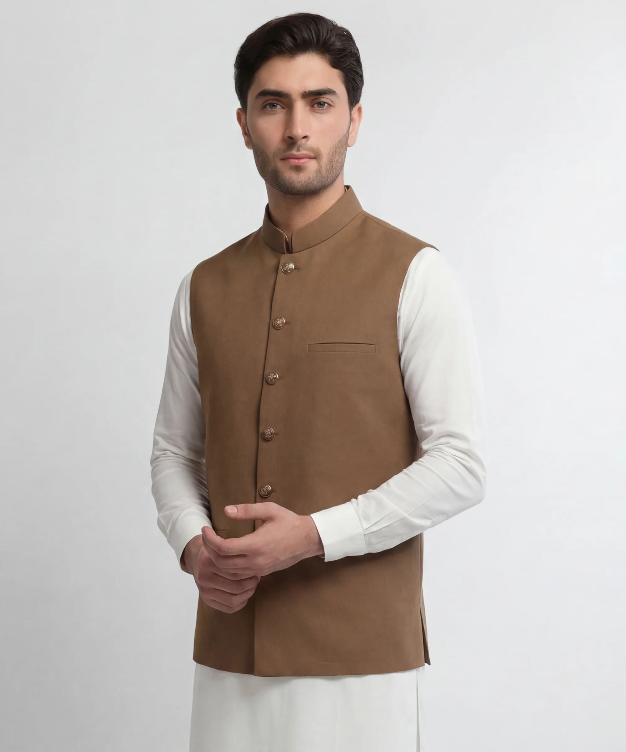 BRONZE WAISTCOAT | JJVC-A-48386/S26/JJ10484-PN - Image 2