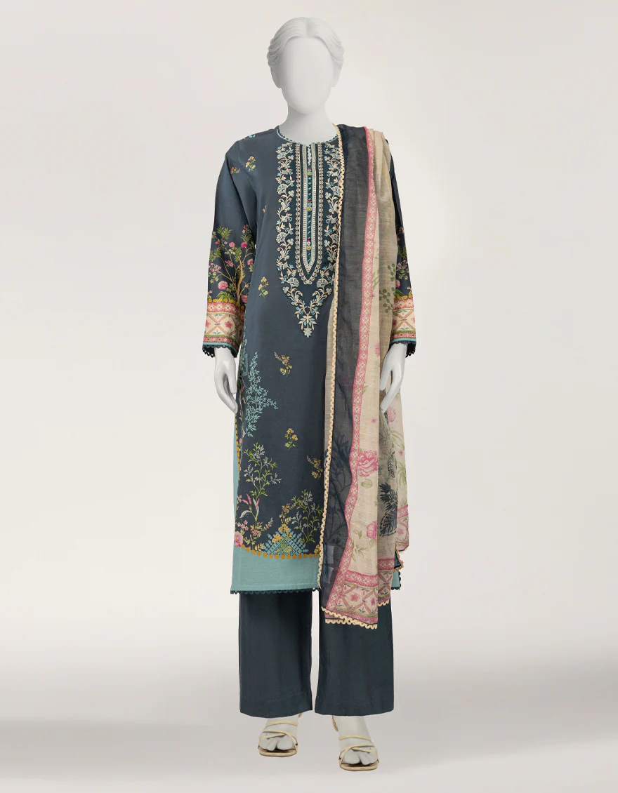 GREY LAWN 3PC STITCHED | JLAWN-S-26-520/S RIO BOTANICA-03