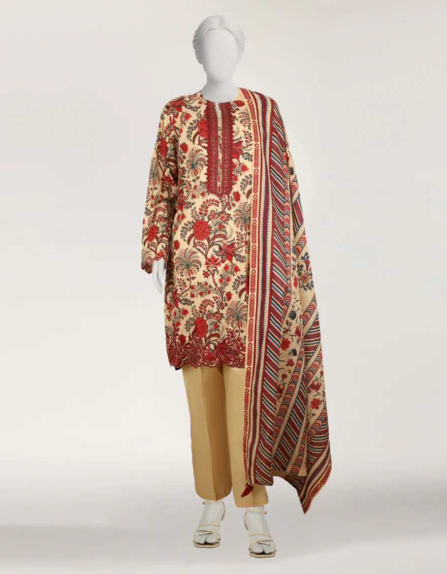 MULTICOLOR LAWN 3PC STITCHED | JLAWN-S-26-615/S CLASSIC CHINTZ-01 - Image 3
