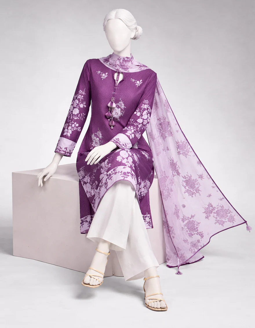 MULTICOLOR LAWN 2PC UNSTITCHED | JLAWN-S-JDS-26-1316 PATTERNED LEGACY-2