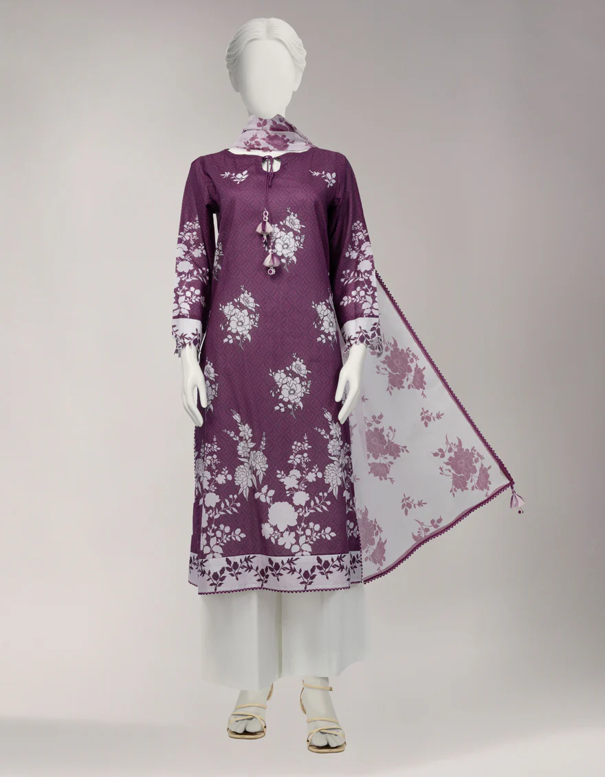 MULTICOLOR LAWN 2PC UNSTITCHED | JLAWN-S-JDS-26-1316 PATTERNED LEGACY-2 - Image 6
