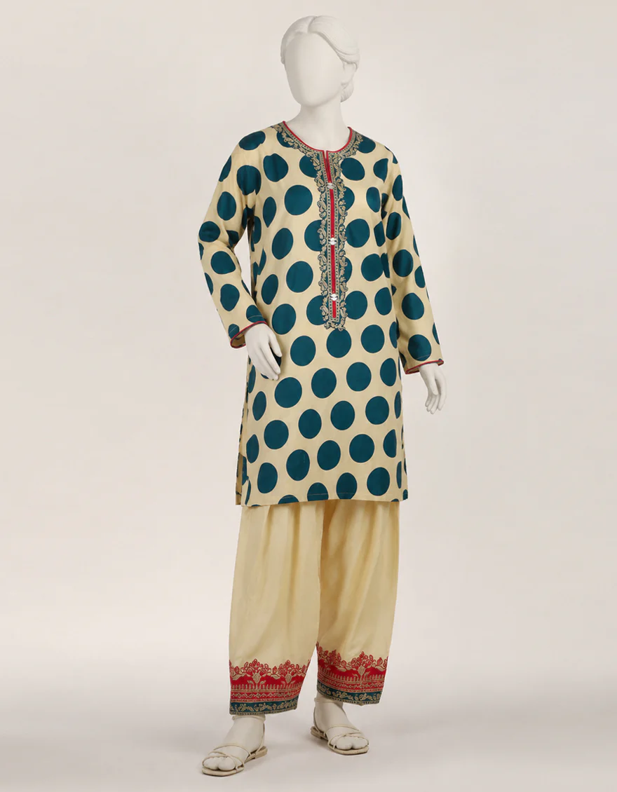 MULTICOLOR SILK 2PC STITCHED | JLAWN-S-JST-26-2396/S ROYAL STRIPER-02 - Image 4