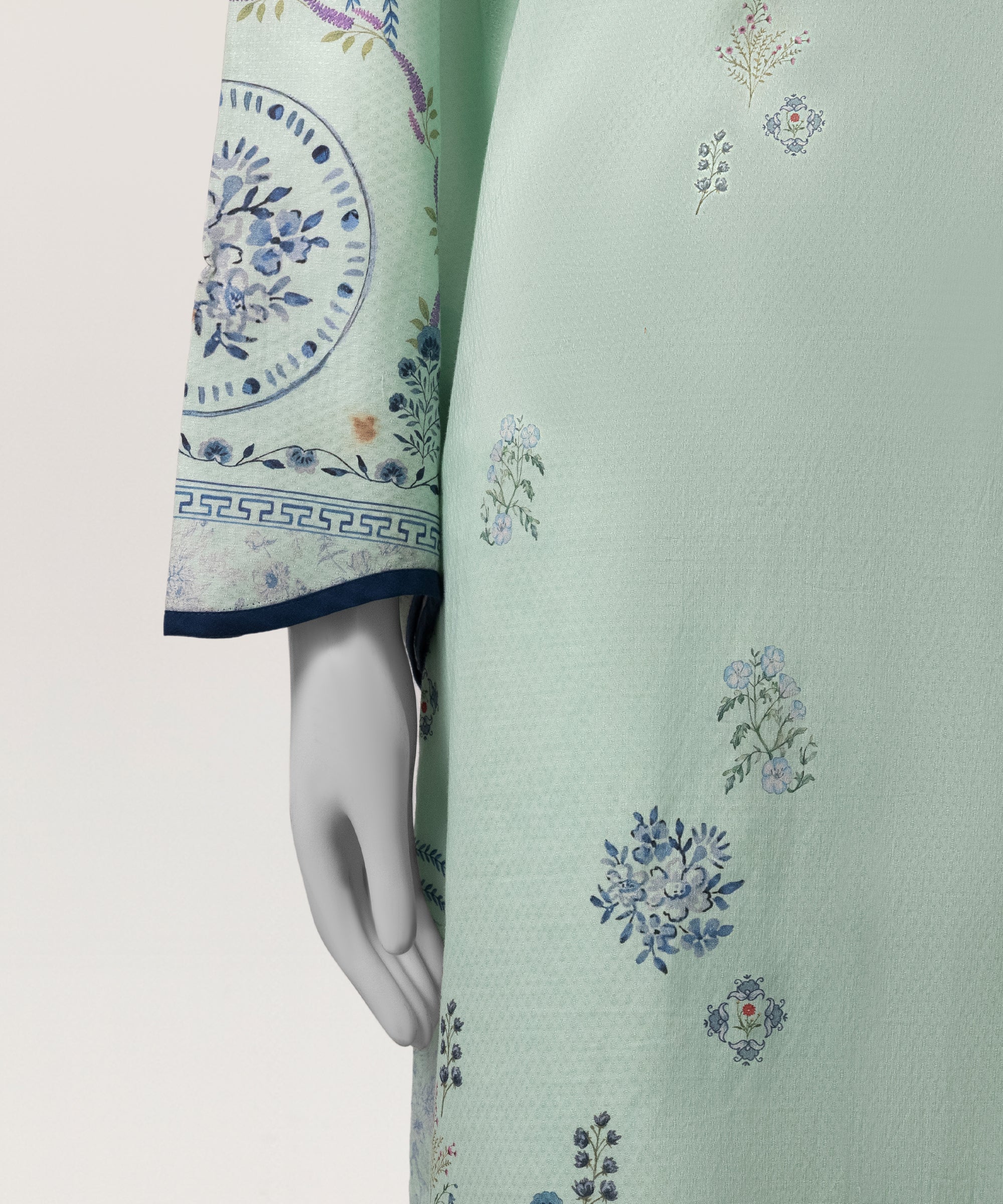 SEA GREEN DOBBY 3PC STITCHED | JLS-S-26-674/S SPRIGLE MUSE-02 - Image 5