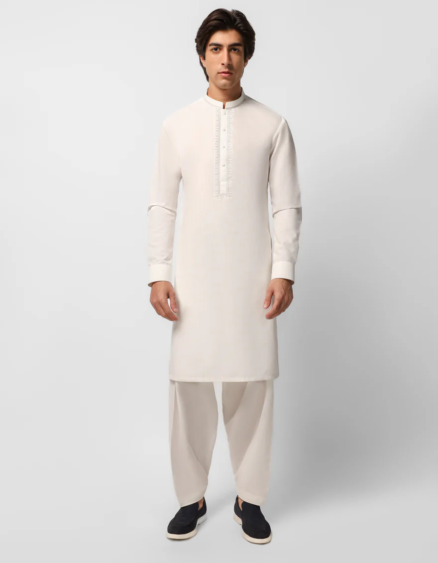 WHITE KAMEEZ SHALWAR | JTKS-A-39713/S26/JJ10962-SF