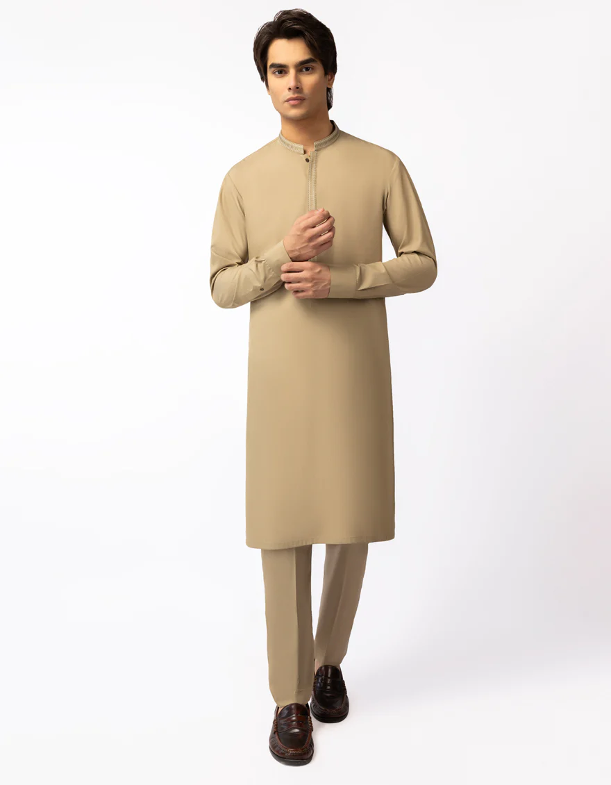 OLIVE KAMEEZ SHALWAR | JTKS-A-42041/S26/JJ10376-SF