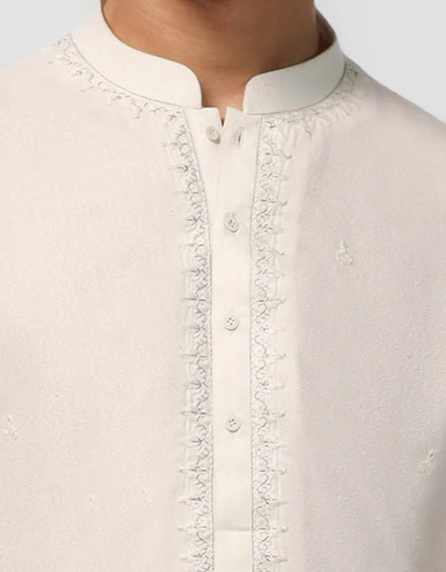 WHITE KAMEEZ SHALWAR | JTKS-A-50559/S26/JJ10583-CL - Image 2